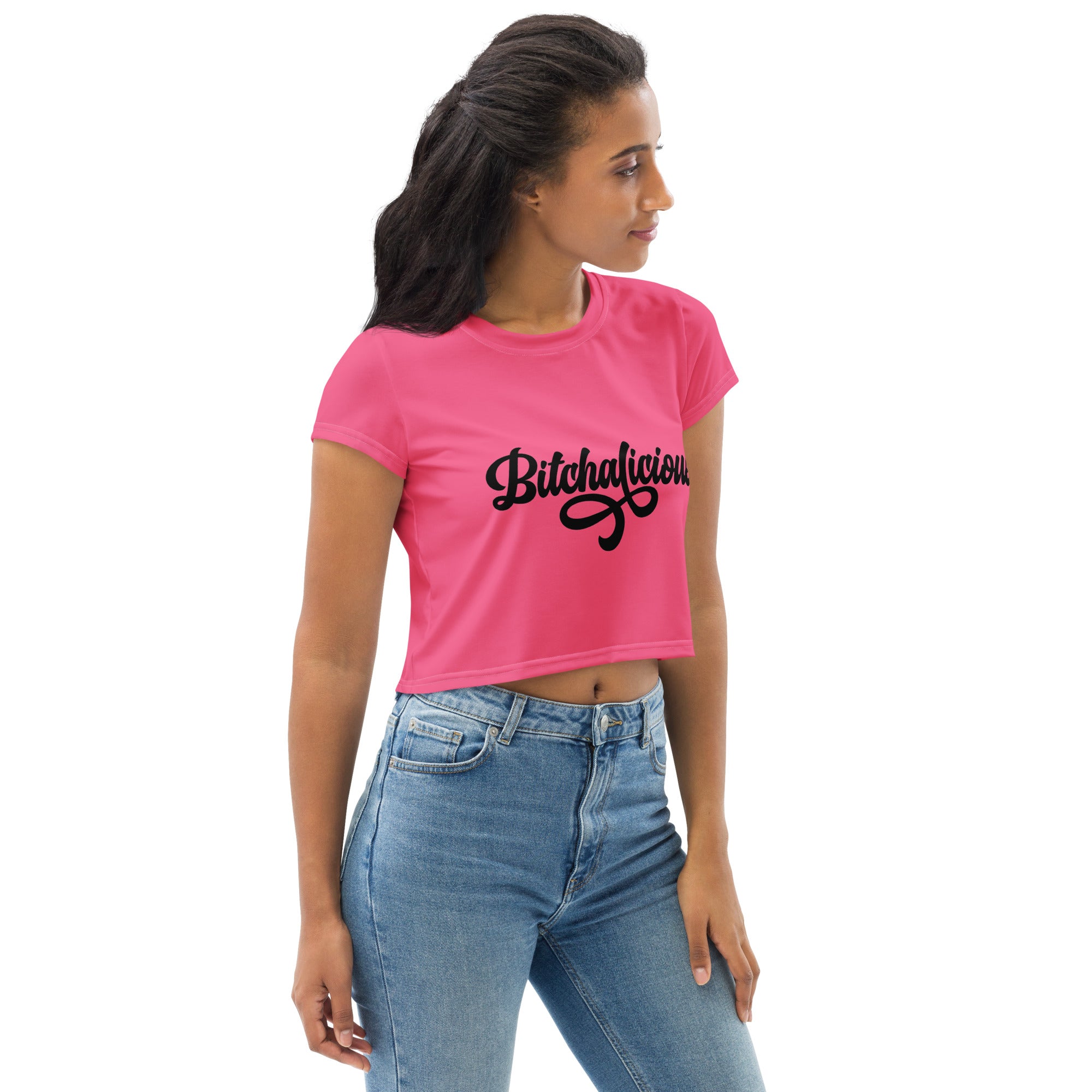 SHE REBEL - Bitchalicious Crop Top